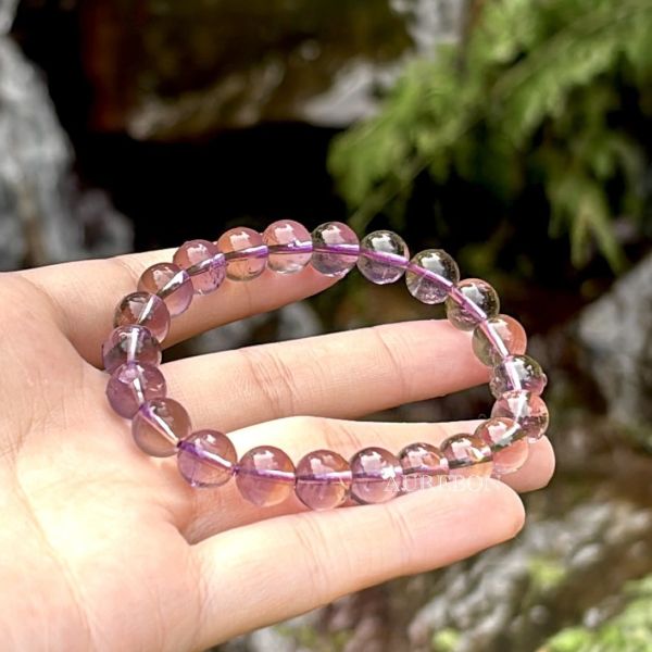 年度行運密碼147｜精品紫黃晶手串・光之平衡・高頻專注能量（高透特級款） 