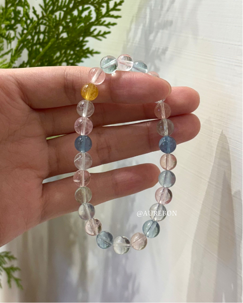 頂級摩根石｜高透精品訂製手鍊・能量淨化｜首次到店換線免費 摩根石、Morganite、天然摩根石、精品水晶、能量飾品、訂製手鍊、招桃花、心靈療癒、高透摩根石