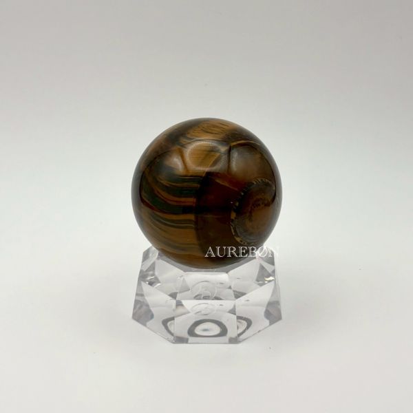 黃虎眼圓球｜烏列爾助益學習考試・專注聚焦・判斷力提升 黃虎眼, 虎眼石, 虎眼圓球, 讀書水晶, 考試運, 專注力, 烏列爾, 學習提升, 判斷力增強, 心智清晰, 芮隱水晶