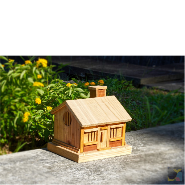 （套組）雙小木屋收納箱 存錢筒,功德箱,捐獻箱,創意收納,全手工小木屋,小木屋,木屋擺設,附鎖小木屋功德箱,全手工木製品,木頭擺設,手工木藝品,存錢箱,投幣箱,香油錢,賽錢箱,造型功德箱,造型賽錢箱,奉納箱,募款箱,創意手工木製品