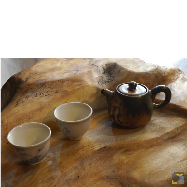 藝術造型原木茶盤桌 