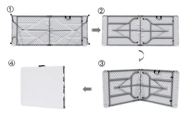 戶外活動市集攤友首選｜180cm折疊桌 摺疊桌、180cm折疊桌、戶外桌、擺攤桌、露營桌、市集桌、塑膠桌、折合桌、活動桌、長桌、台灣現貨、戶外摺疊桌、防水桌面、鋼管桌架、攜帶型桌子、野餐桌、工作桌、展售桌、收納桌、租借桌