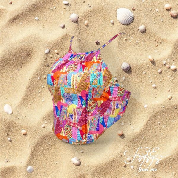 流光織夢 | 削肩款比基尼式上衣 