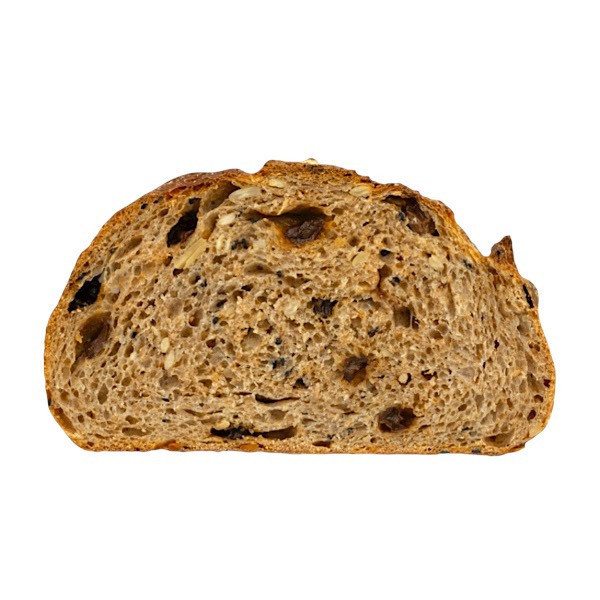 葡萄乾雜糧麵包 旭穗酸種麵包,老麵種,歐式麵包,自培天然酵母,全素,健康,酸種麵包哪裡買,酸種麵包訂購,台北酸種麵包,無添加防腐劑,低糖,葡萄乾,芝麻,無糖無油