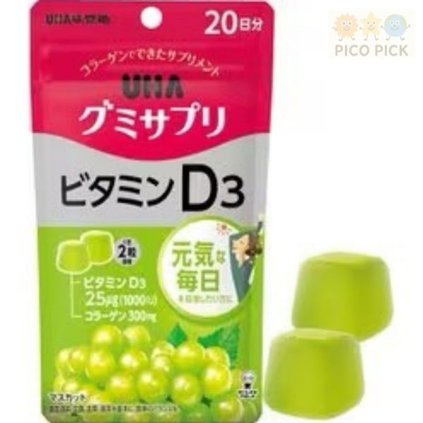 日本 UHA味覺糖 軟糖系列（20日份） 