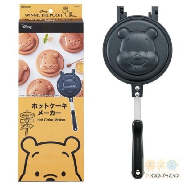 日本直送｜正版日本造型熱壓鬆餅鍋（Miffy米菲兔/Hello Kitty／Miceky米奇/小熊維尼） 