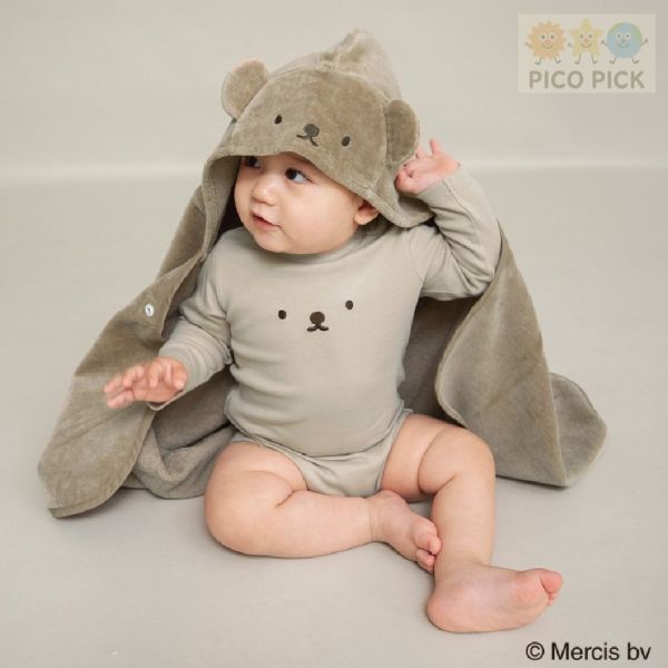 日本｜Branshes × 米飛兔 MIFFY / Boris 聯名連帽浴袍｜寶寶浴巾 披肩 哄睡毛毯 均碼 Branshes 米飛兔 浴袍、Boris 寶寶浴巾、米飛兔 披肩、日本嬰兒毛毯、日本童裝代購