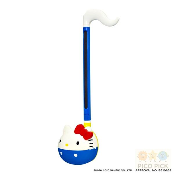 日本正版 Hello Kitty × Otamatone明和電機電子音符君｜音樂玩具 電子二胡款｜音樂蝌蚪 