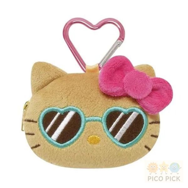 日本直送｜Hello Kitty 日燒系列零錢包吊飾＆票卡包（各兩圖案） 