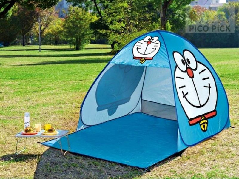 日本直送 小熊維尼／I’m Doraemon 角色造型彈開式帳篷｜小叮噹帳篷 兒童帳篷、戶外野餐帳篷、角色造型帳篷、小熊維尼帳篷、哆啦A夢帳篷、家庭帳篷