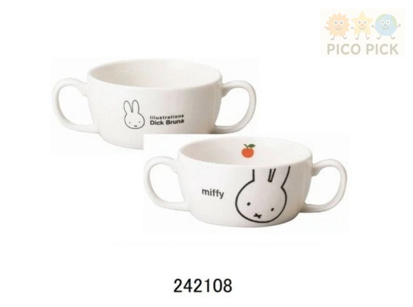【日本製正版 Miffy 米飛兔蘋果系列｜磁器餐具 單入販售】 