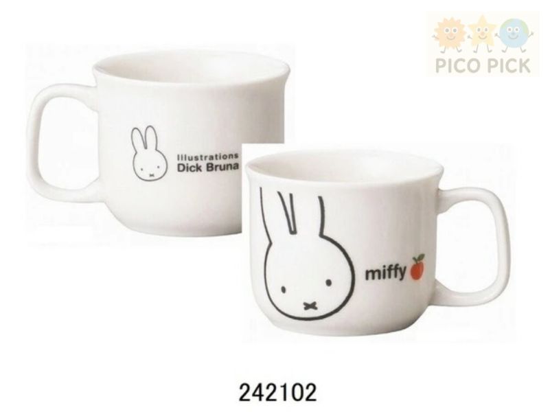 【日本製正版 Miffy 米飛兔蘋果系列｜磁器餐具 單入販售】 