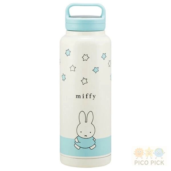 日本直送《米菲兔 Miffy》手提不鏽鋼保溫瓶 1000ml 