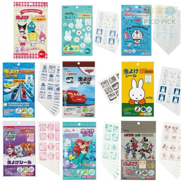 日本 直送 日本直送｜卡通造型防蚊貼片 