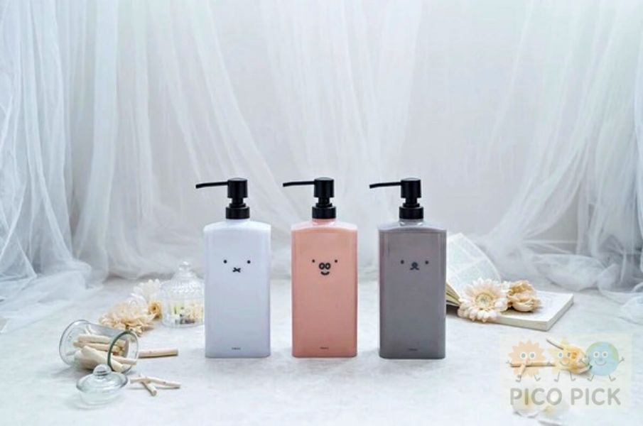 日本正版｜Miffy 米飛兔 × Boris 小熊 × Grunty 沐浴按壓瓶|可愛洗髮乳罐・補充瓶・浴室收納好物 