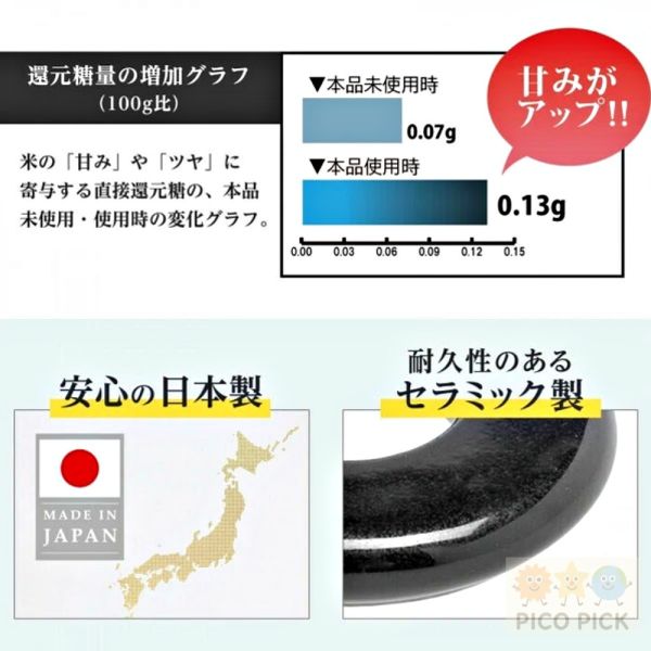 日本製｜神奇煮飯圈 提升米飯香氣甜味 放進電鍋就能讓白飯更好吃｜懶人煮飯神器 
