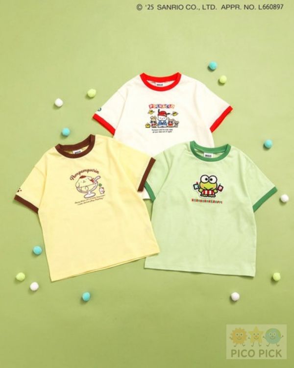 日本直送 日本直送｜Sanrio 聯名Breeze童裝系列｜布丁狗／帕恰狗／皮皮蛙 