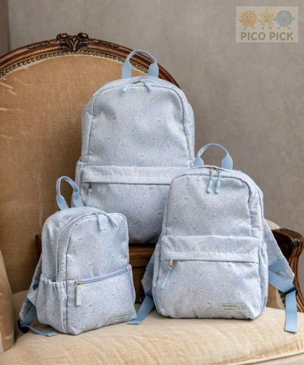 日本正版｜Sanrio × panpantutu 防潑水多口袋後背包 S/M/L｜書包 學齡前 小學生必備 