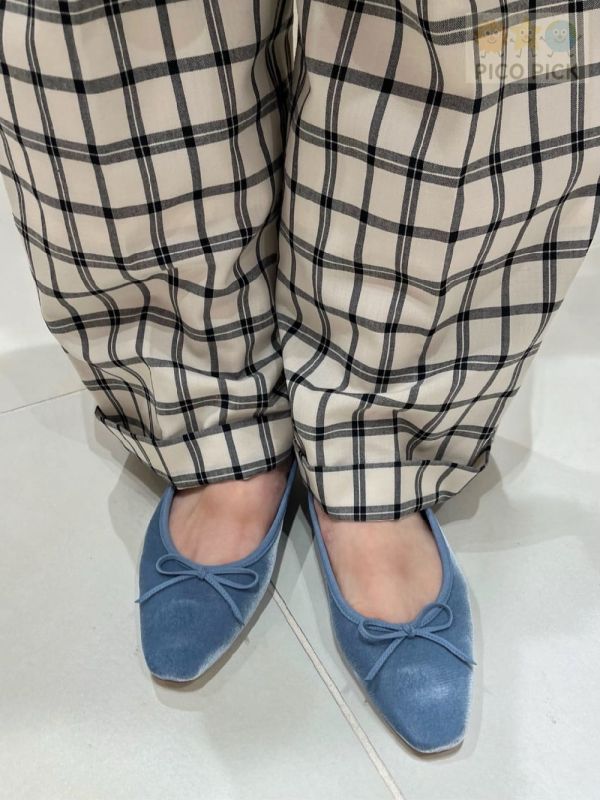 日本直送｜Le Talon 法式方頭蝴蝶結芭蕾平底鞋（多色可選） 