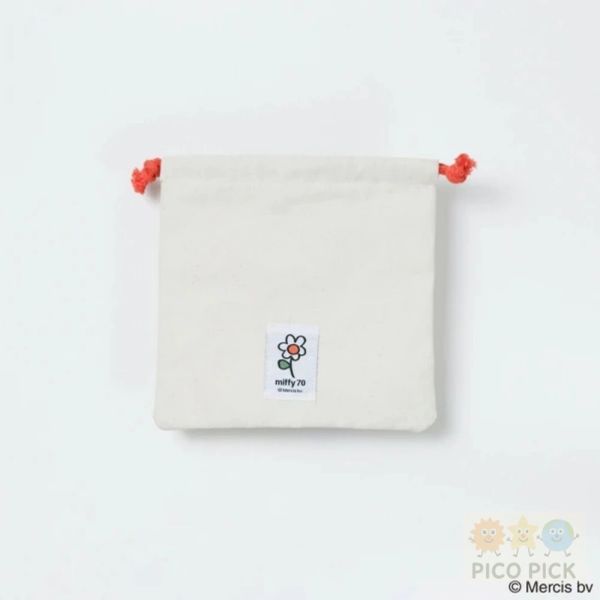 日本 直送 Miffy 70th米菲70週年收納小袋 