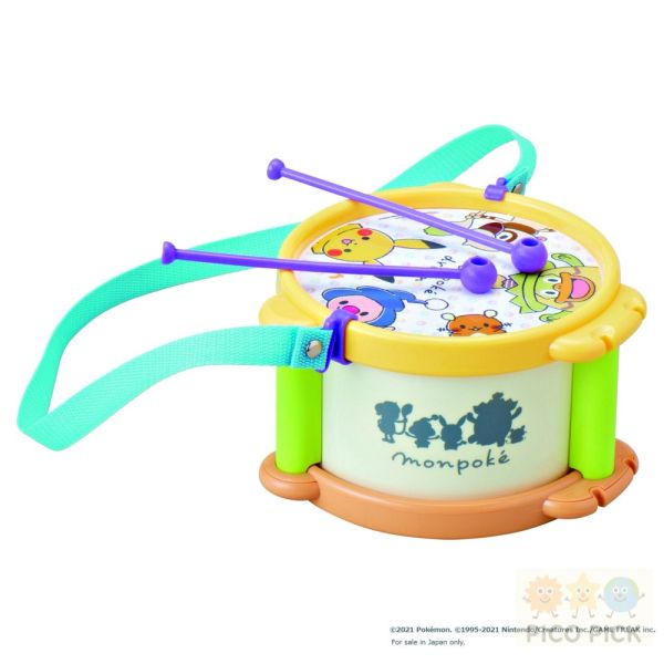歡慶新賣場 網路最低價【日本直送｜monpoké 寶可夢 Pikachu 音樂玩具系列】初次樂器體驗（吉他／鼓） 
