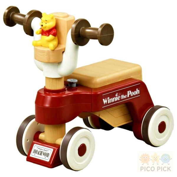 日本Disney Baby｜小熊維尼 會說話多功能學步車＆騎乘車 