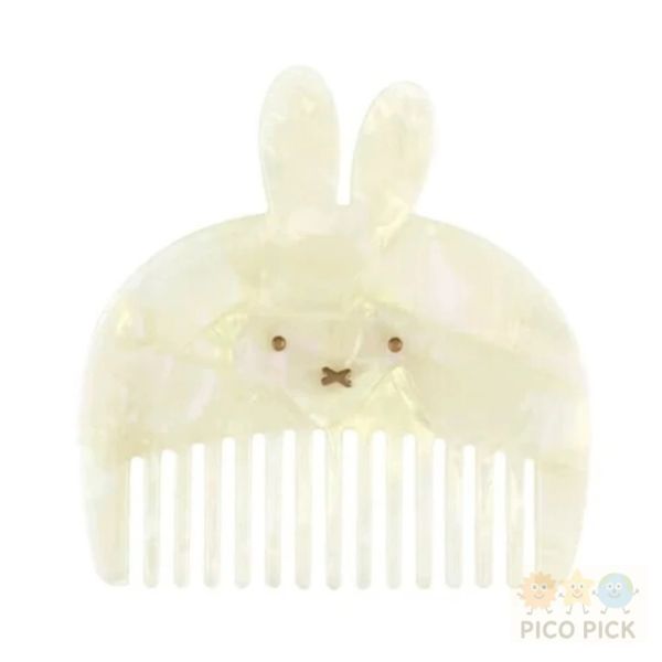 日本 直送 日本限定 Miffy 米飛兔 Marble 造型收納梳（附透明盒） 