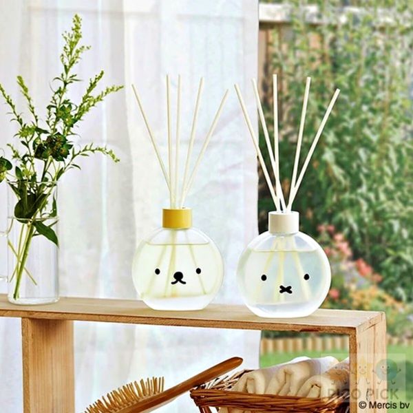 日本直送｜【miffy × boris】香氛擴香瓶 120ml｜米飛兔 肥皂香／小熊 牛奶咖啡香 居家香氛 擴香瓶 芳香劑 室內香氛 