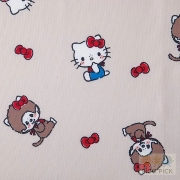 日本 Monchichi x Hello Kitty聯名睡衣 