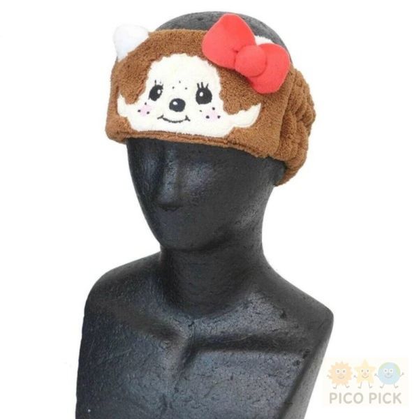 日本直送｜Monchhichi × Hello Kitty 聯名系列 吸水毛巾帽／髮帶 兩款可選 
