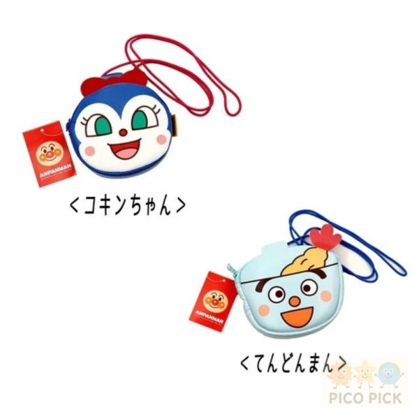 日本直送 正版日本Anpanman麵包超人斜背包 