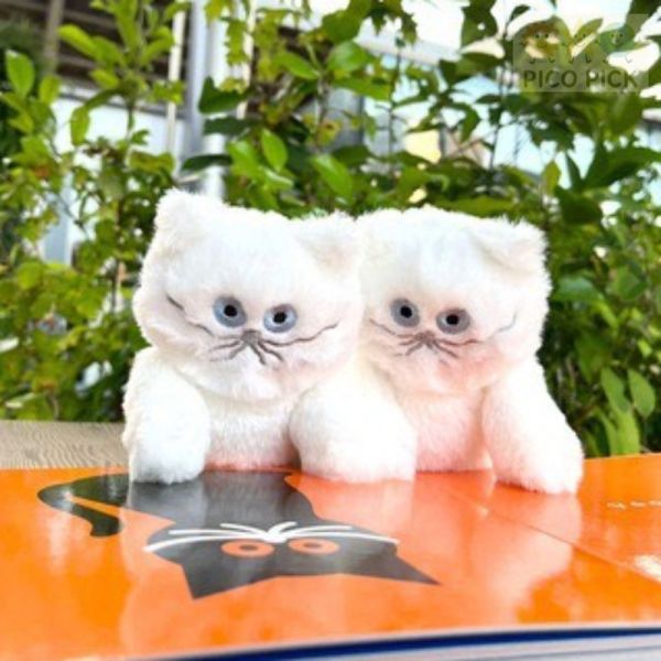 日本 空運來台日本插畫家umao動物造型絨毛玩偶（黑貓/白貓/狗/熊） 