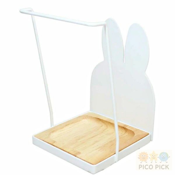 日本製正版miffy 米菲兔廚房多功能調理器具支架｜鍋蓋架 食譜架 湯杓置物架 可拆洗不占空間 