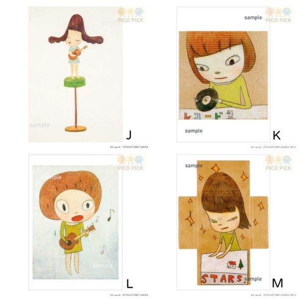 日本空運｜官方正版奈良美智藝術明信片（多款可選） 