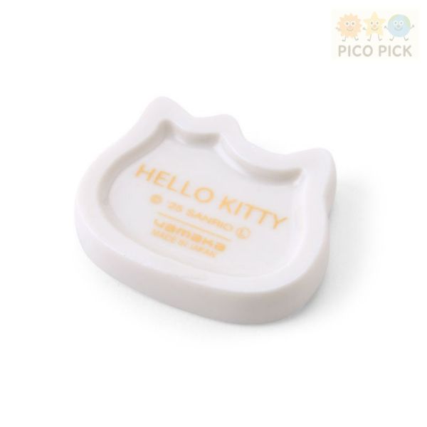 日本直送｜日本製正版Hello Kitty 三色蝴蝶結陶瓷筷架組（附木盒）】禮盒組 