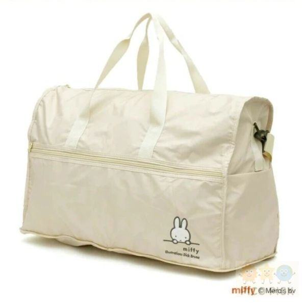 日本直送 Miffy 米菲兔可摺疊2WAY旅行袋｜大容量約38L｜多款圖樣可選 