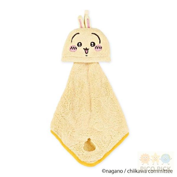 日本 吉伊卡哇造型擦手巾 小八貓/吉伊卡哇/烏薩奇 吊掛擦手布 毛巾掛布 居家廚房浴室吸水巾 