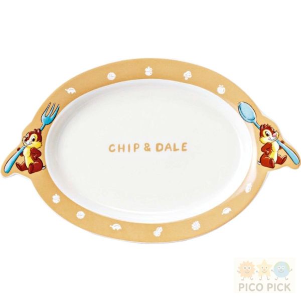 現貨當日出 日本Disney 迪士尼 奇奇蒂蒂 角色造型義大利麵盤／餐盤 