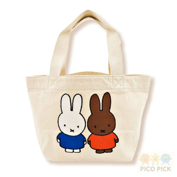 日本 Miffy 米飛兔｜帆布托特包 午餐袋 手提袋｜多款圖案選擇 上課上班購物實用 