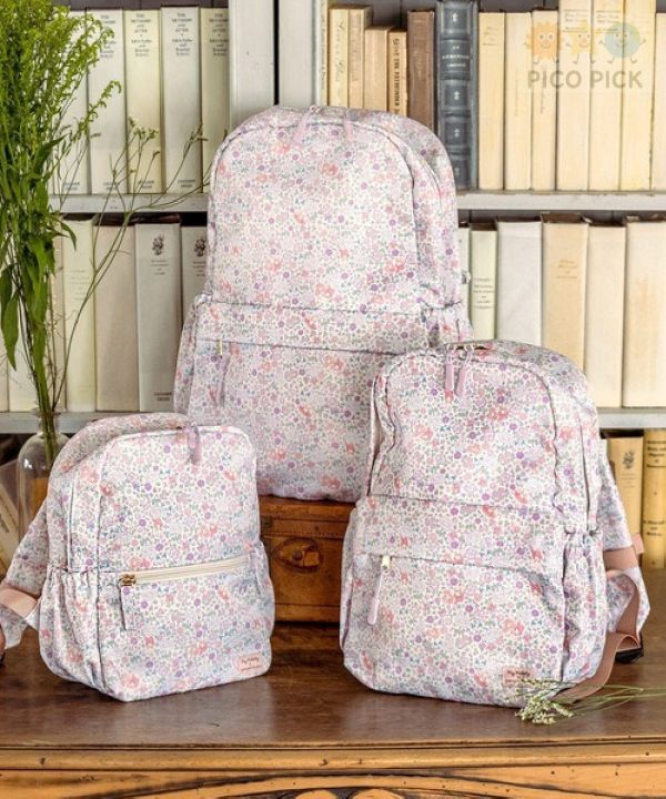 日本正版｜Sanrio × panpantutu 防潑水多口袋後背包 S/M/L｜書包 學齡前 小學生必備 