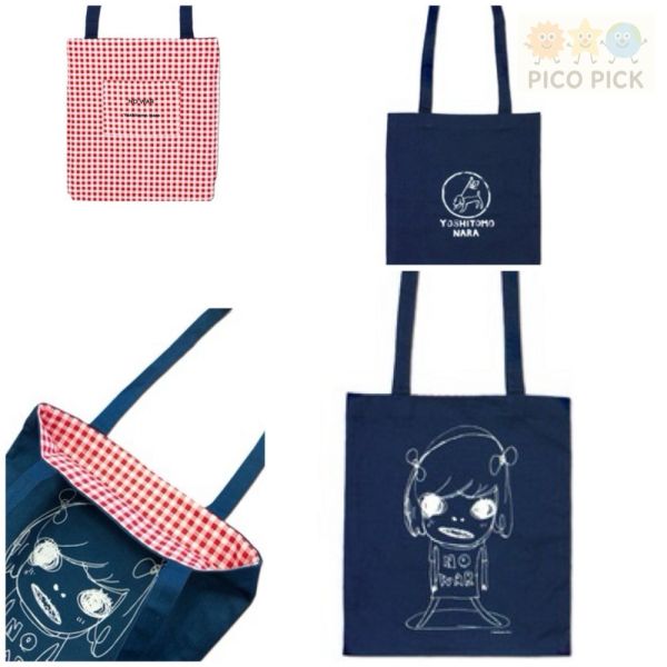 日本直送｜奈良美智 Yoshitomo Nara限定托特包 NO WAR／STOP THE BOMBS（2款） 
