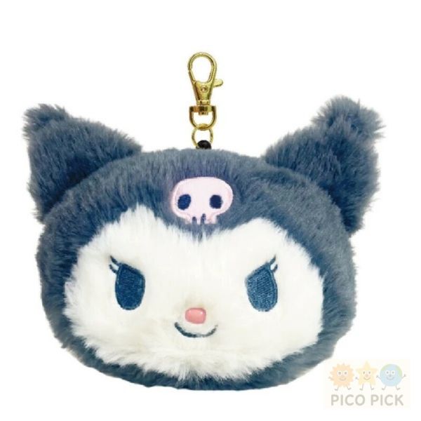 日本直送｜Sanrio 絨毛造型票卡包 吊飾掛繩款（多角色可選） 