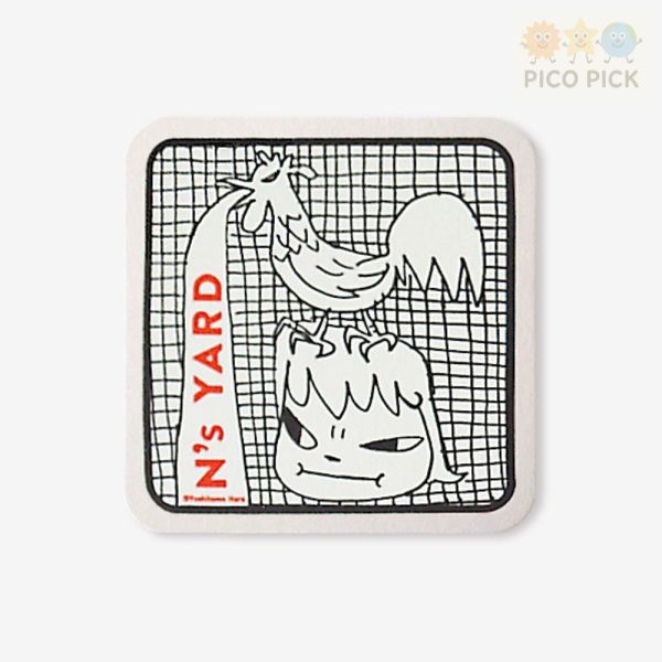 日本直送｜奈良美智官方正版杯墊組（一組5入／共3款圖案可選 