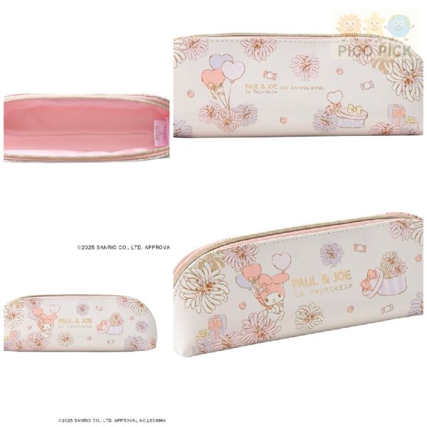 日本 Paul & Joe × My Melody 鉛筆盒 / 筆記本 Paul & Joe 聯名、My Melody 鉛筆盒、My Melody 筆記本、My Melody 文具、日本正版授權、Sanrio 鉛筆盒、Sanrio 筆記本