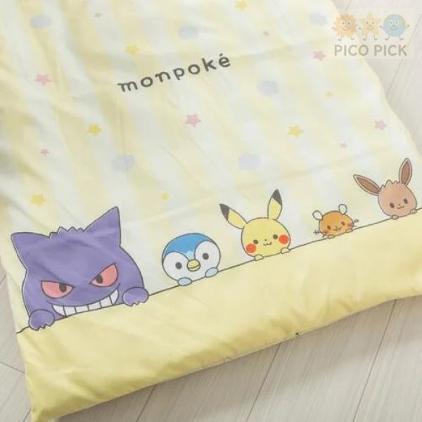 日本直送｜正版 monpoké 寶可夢可愛午睡被7件組｜幼兒園睡袋｜開學季必備 