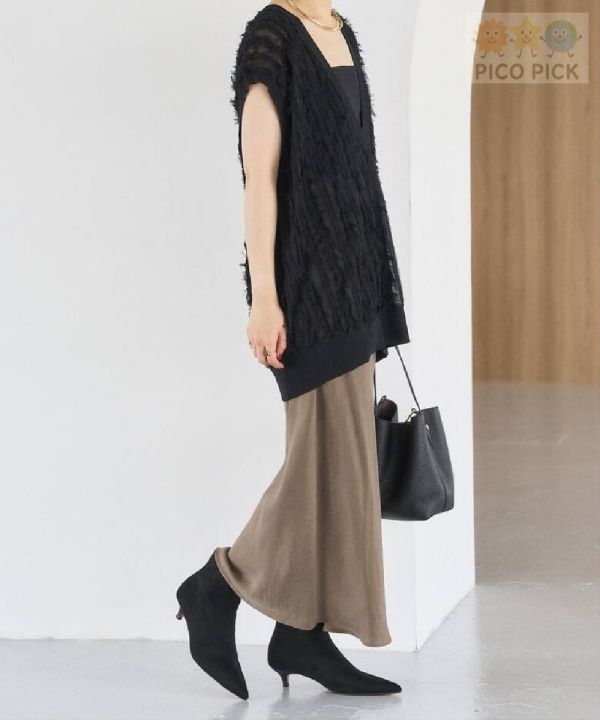 日本直送｜Le Talon 短筒尖頭低跟短靴（4色可選） 