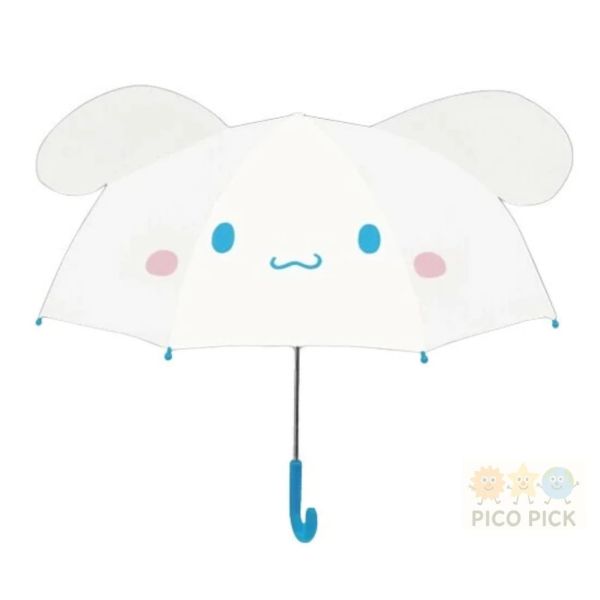 日本 直送 三麗鷗兒童角色造型耳朵傘（47cm / 半自動） 大耳狗/庫洛米/Sanrio 