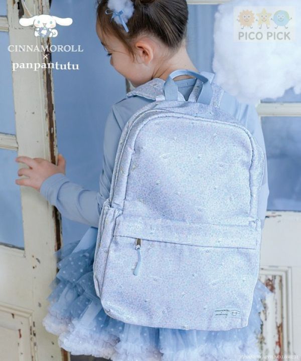 日本正版｜Sanrio × panpantutu 防潑水多口袋後背包 S/M/L｜書包 學齡前 小學生必備 