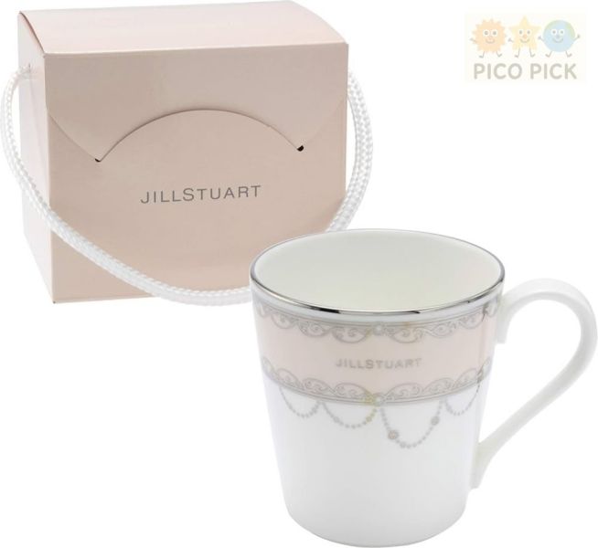 日本 日本製正版JILL STUART × NARUMI】甜美珠寶骨瓷馬克杯禮盒系列（290ml） 