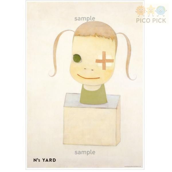 日本直送｜官方正版 奈良美智藝術海報 B2尺寸（無框・共6款） 